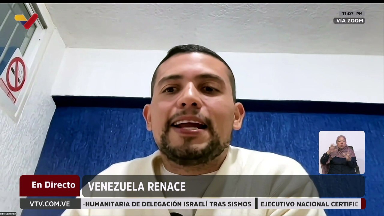 Jhonathan Sánchez destaca la labor de los voluntarios y las iniciativas del Gobierno Bolivariano