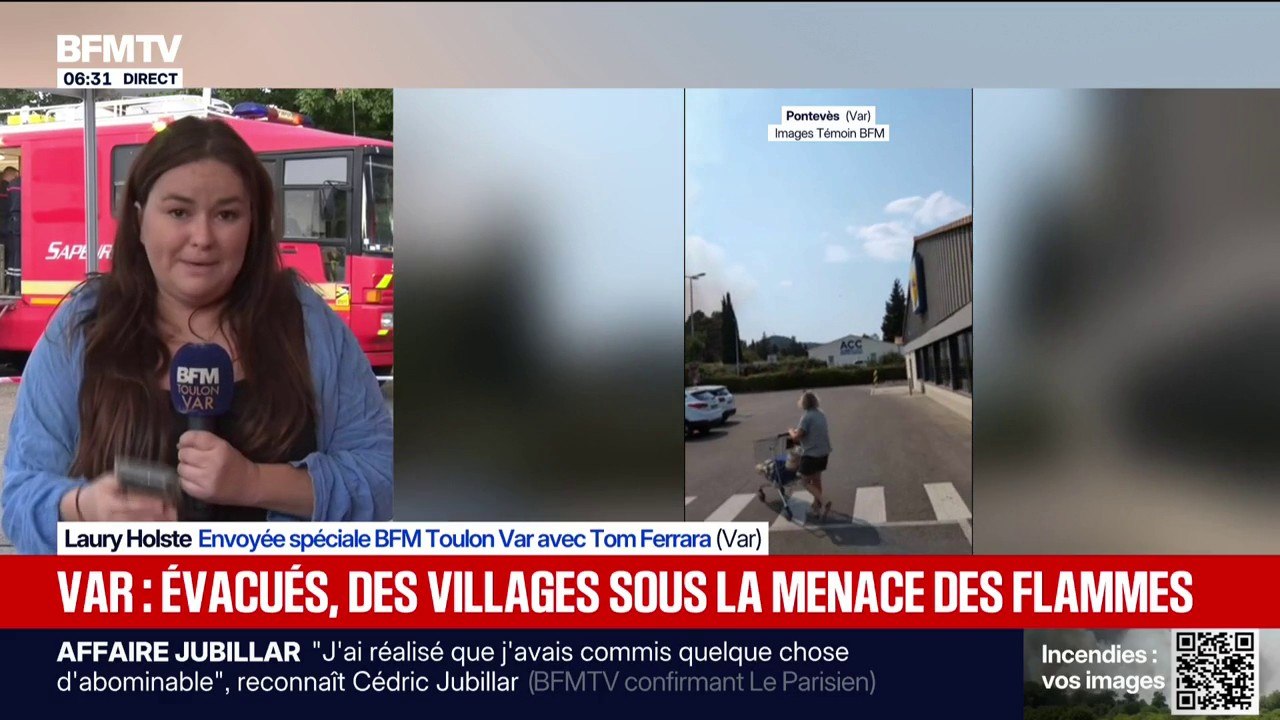 À Pontevès, dans le Var, le feu est passé en quelques heures de 30 hectares à 1.700 hectares