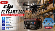 DJI FlyCart 200 und T200: Zukunft der Luftlogistik beginnt jetzt