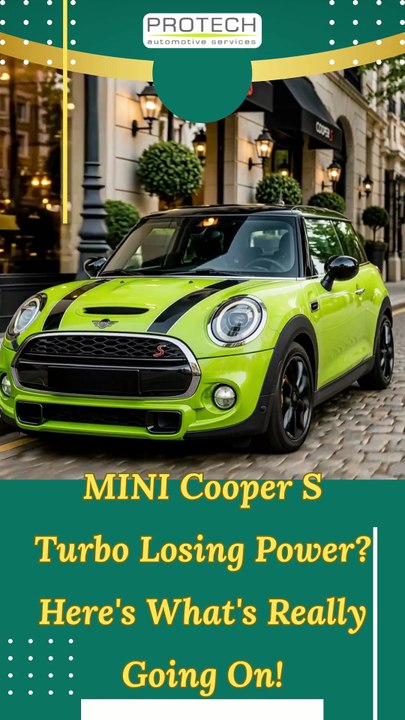 MINI Cooper S Turbo Losing Power Here's What's Really Going On!