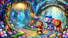 Jadoo Ka Jungle | Urdu Nursery Rhyme and Magical Animal Song for Kids