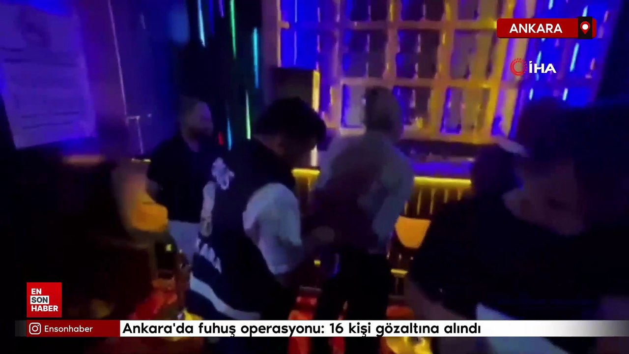 Ankara'da fuhuş operasyonu