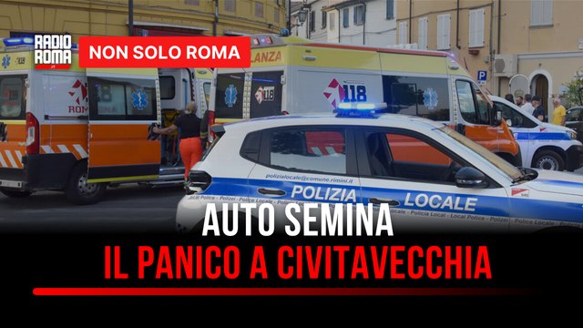 Auto semina il panico in centro a Civitavecchia: il conducente era in stato di ebbrezza