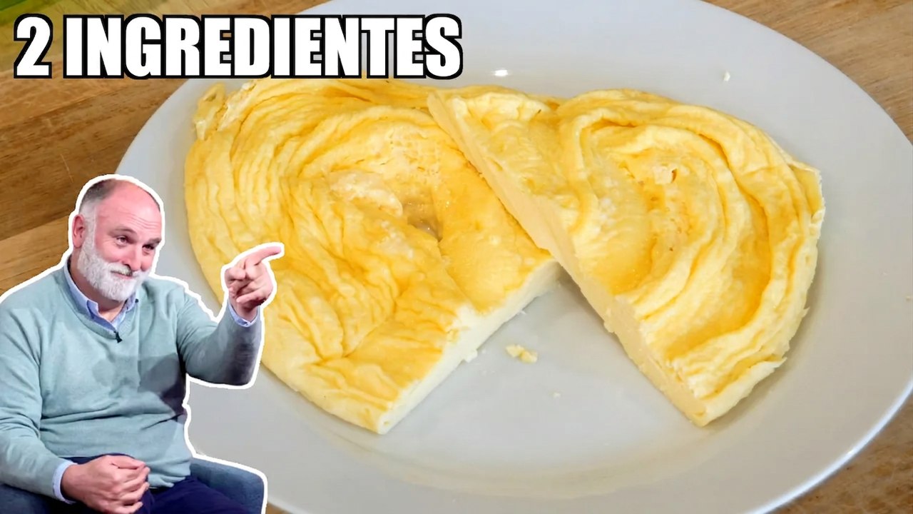 José Andrés' Famous Tortilla in 1 Minute! No Oil, Made in the Microwave
