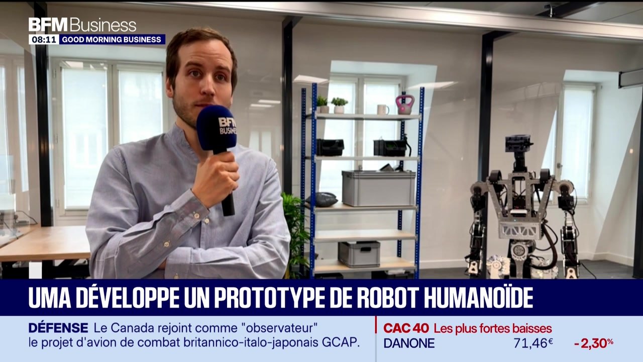 Culture IA : UMA développe un prototype de robot humanoïde - 22/07