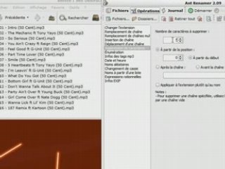 Ant Renamer, le mass-renommeur