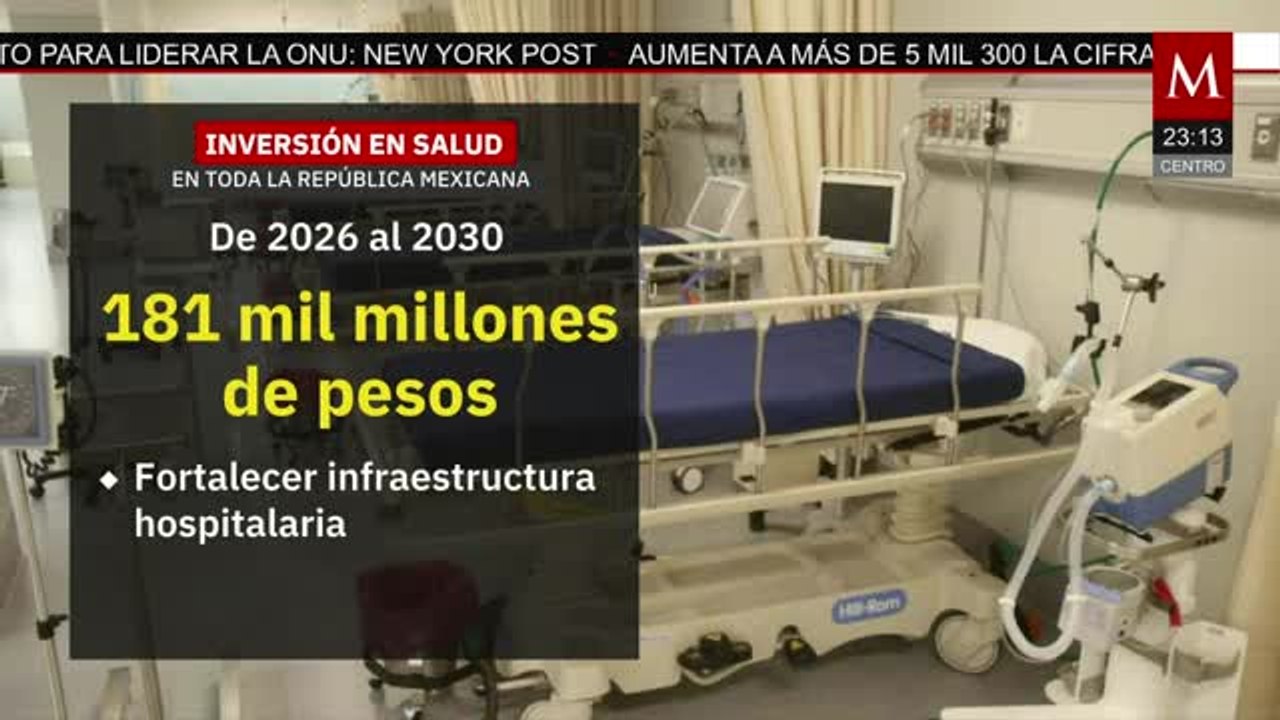 Gobierno invierte 181 mil millones en hospitales mientras IMSS reconoce años de abandono