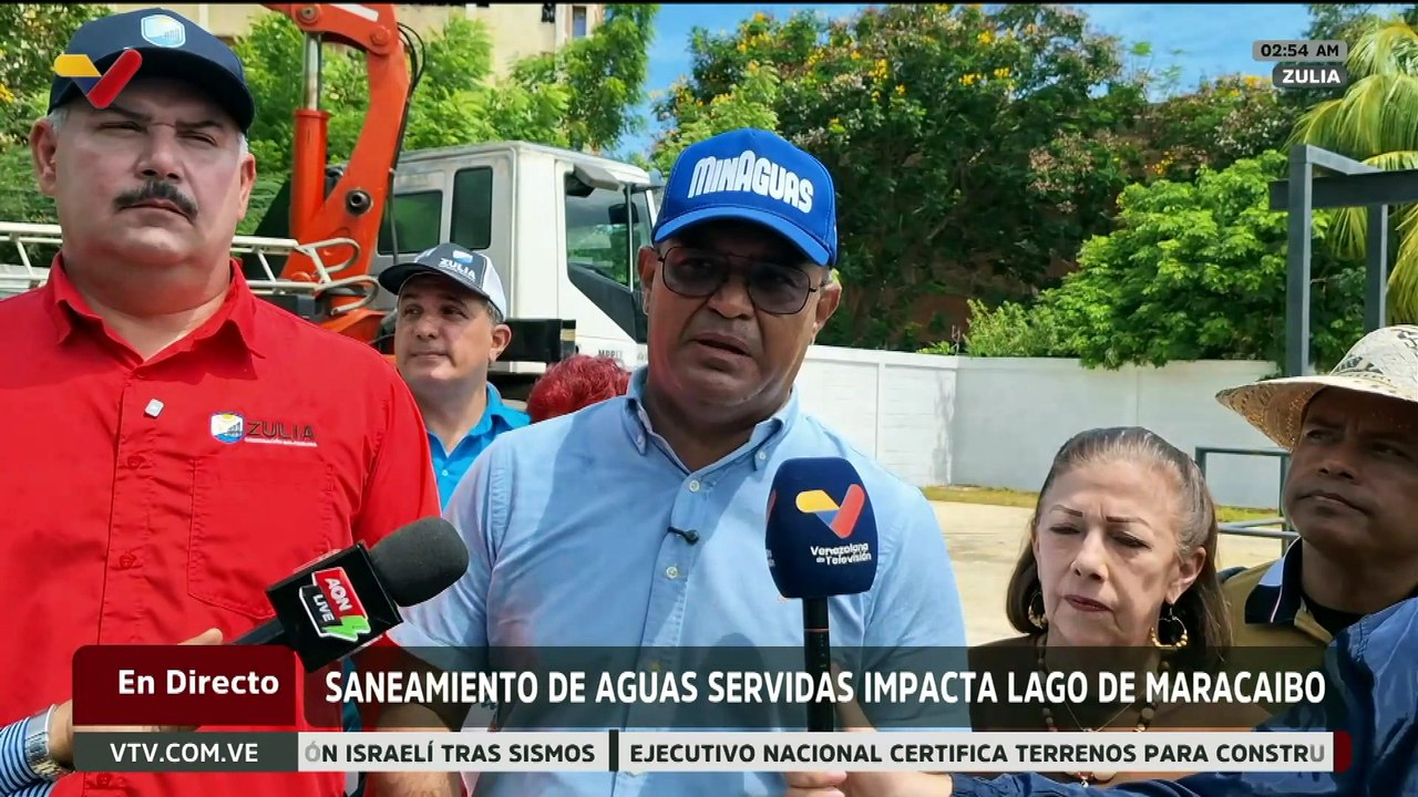 Zulia | Saneamiento de aguas servidas beneficiará a más de 80 mil familias en Maracaibo
