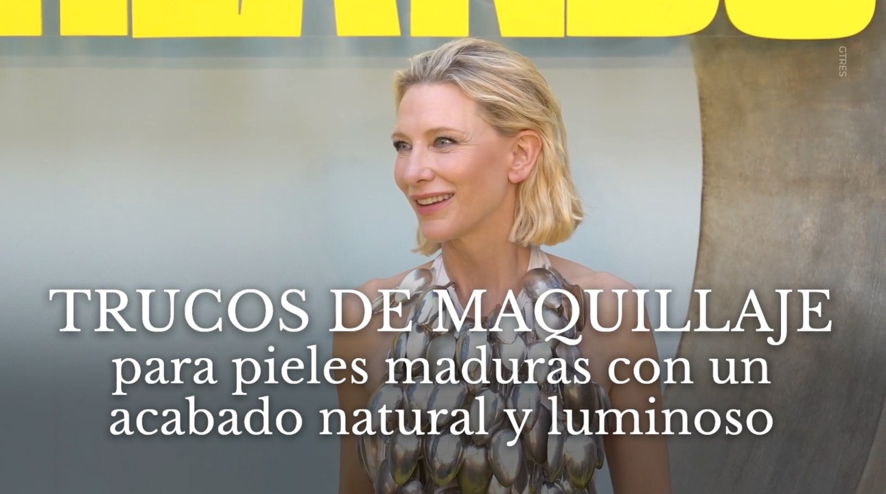 Trucos de maquillaje para pieles maduras con un acabado natural y luminoso