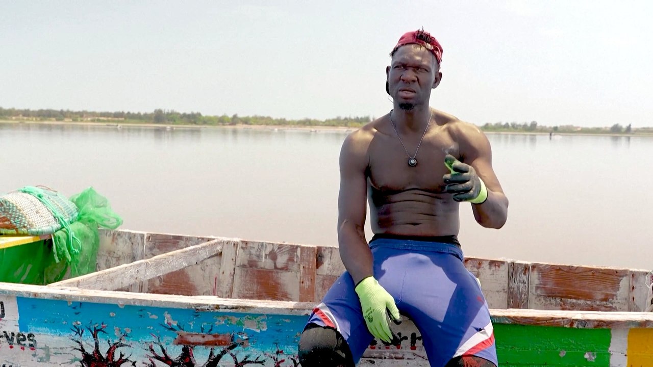 Salt workers return to Senegal's Pink Lake after years of disruption