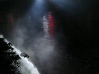 Niagara falls by night (USA side)