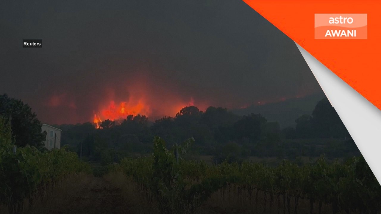 Kebakaran hutan musnahkan 1,700 hektar kawasan di selatan Perancis