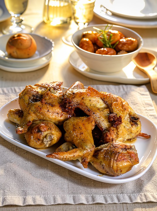 Pollo al horno fácil (con el truco de mi abuela)