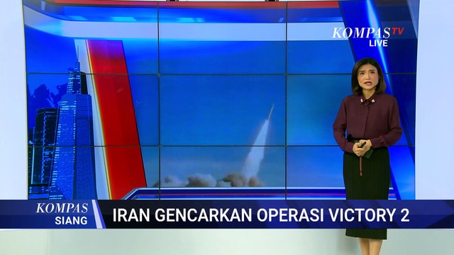 Operasi Victory Two Dimulai, Iran Kembali Gempur Pangkalan Militer Amerika Serikat | KOMPAS SIANG