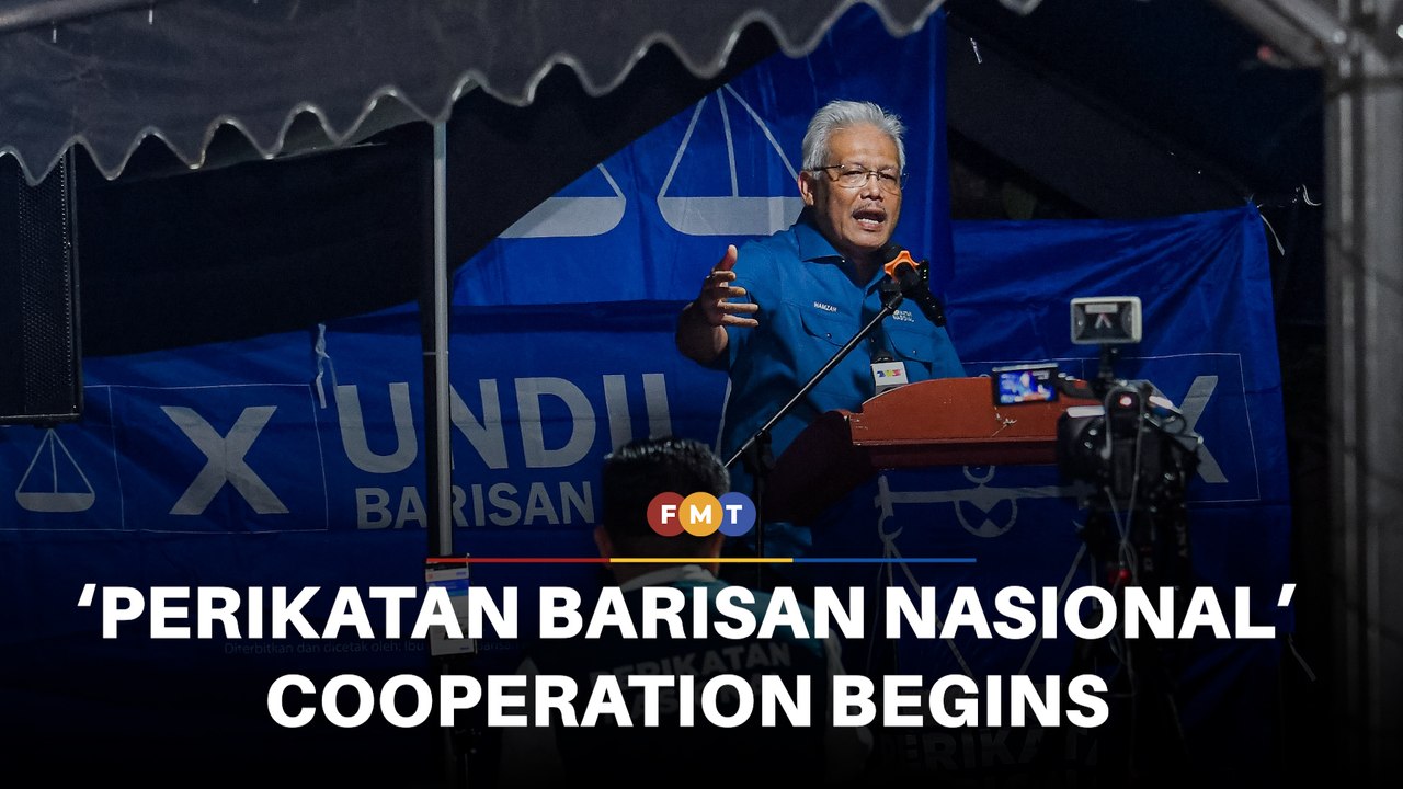 Call it ‘Perikatan Barisan Nasional’, Hamzah says on PN-BN pact
