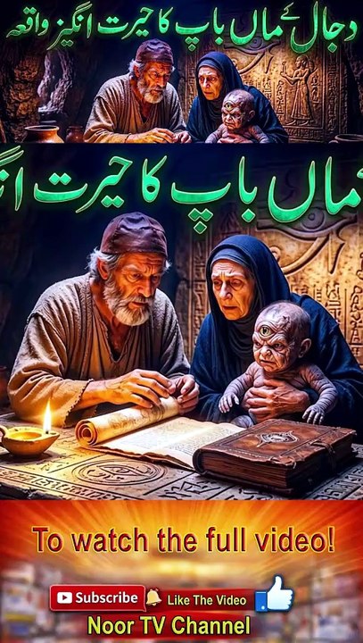 Dajjal Ke Maa Baap Kaun The _ Tamim Dari Ka Waqia _ Dajjal Ki Mukammal Kahani __ Noor TV