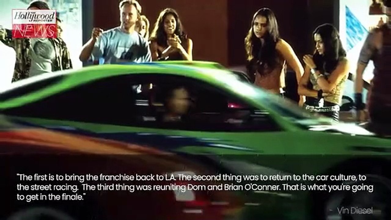 Vin Diesel Says Paul Walker's Character Brian & Dom Will "Reunite" in 'Fast & Furious' Finale | THR News Video [Full Movie]