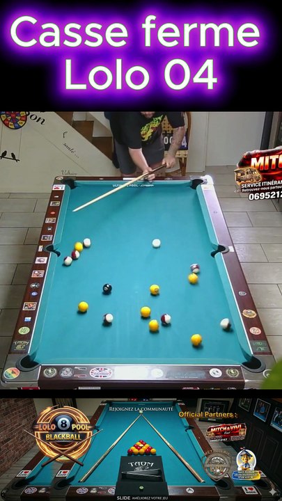 Casse ferme Lolo 04 #8pool #blackball #billard #ultimatepool #pourtoi #fyp #fluxshorts #reels