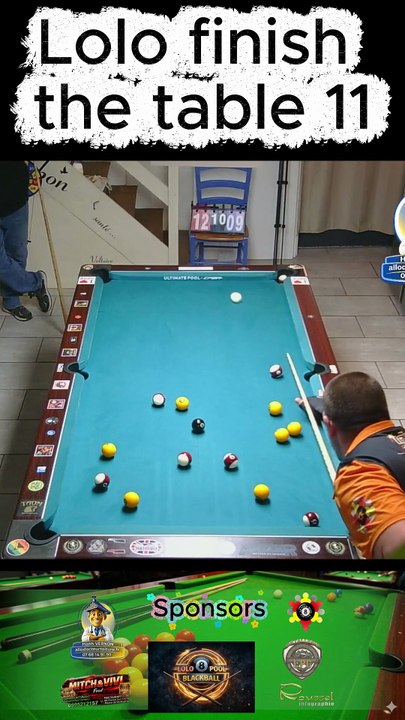 Lolo finish the table 11 #8pool #blackball #billard #ultimatepool #pourtoi #fyp #fluxshorts #reels
