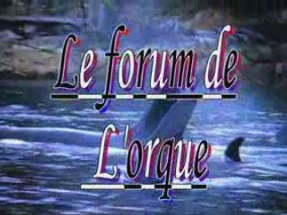 le forum de l' orque-Spirit je reviendrai vers toi