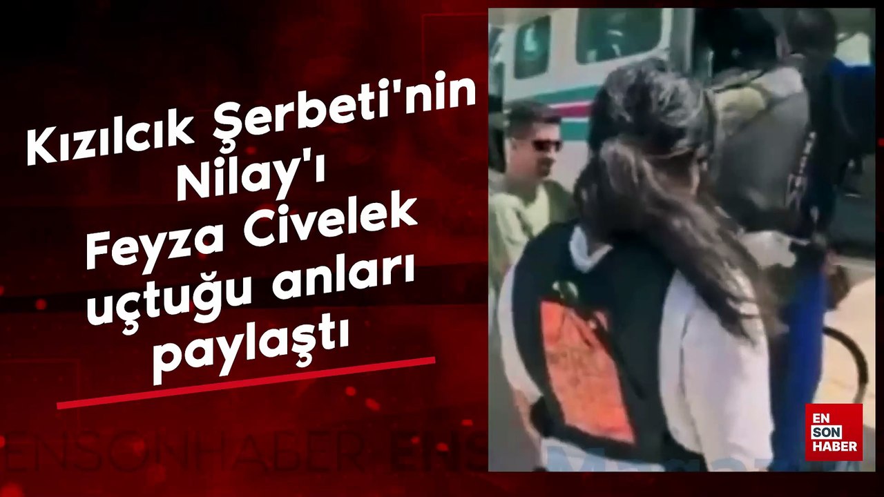Kızılcık Şerbeti'nin Nilay'ı Feyza Civelek, uçtuğu anları paylaştı
