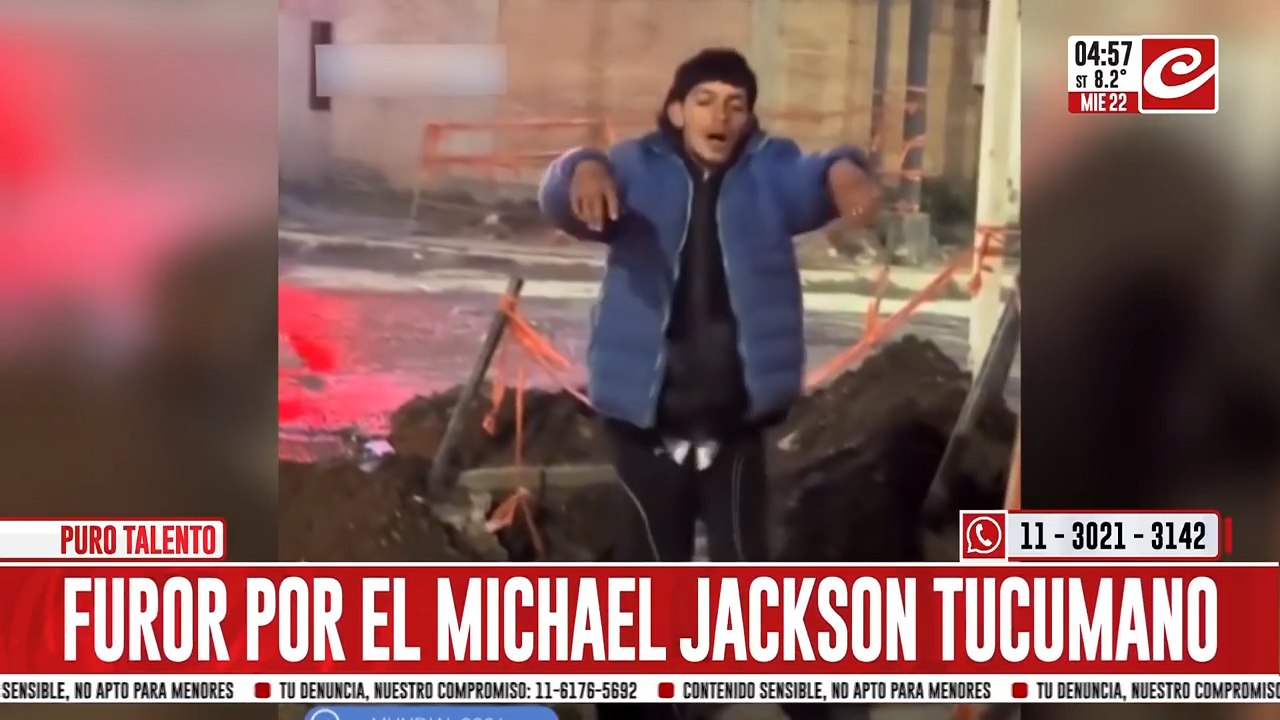 El baile del Michael Jackson tucumano que se hizo viral en las redes