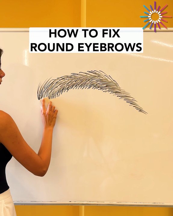 Let's fix round eyebrows