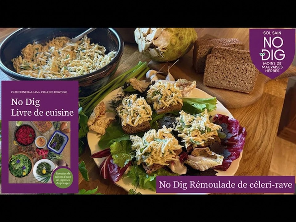 Céleri rémoulade à la mayo à l’ail : du potager à l’assiette