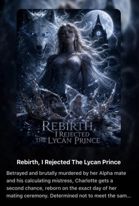 Rebirth i rejected the lycan prince- Full EP