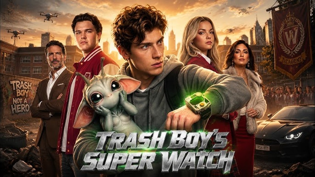 Trash boy's super watch