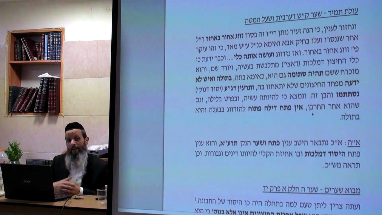 הרב יניב יעקב - כוונות שבת החדש - שחרית שבת - אל אדון ב'