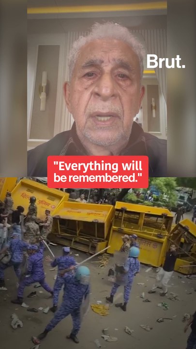 Naseeruddin Shah on protests against India's education system