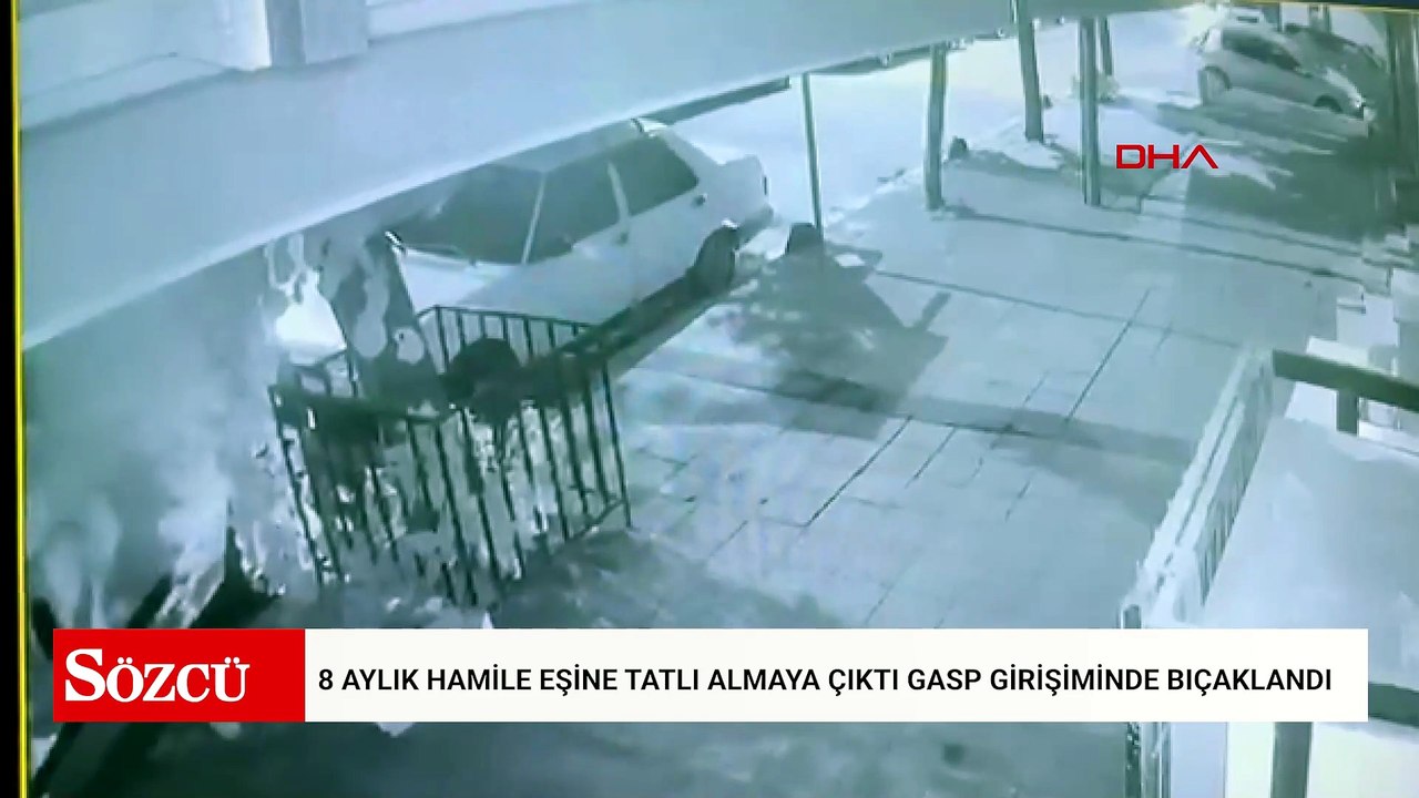 Küçükçekmece'de 8 aylık hamile eşine tatlı almaya çıktı gasp girişiminde bıçaklandı; 1 şüpheli tutuklandı