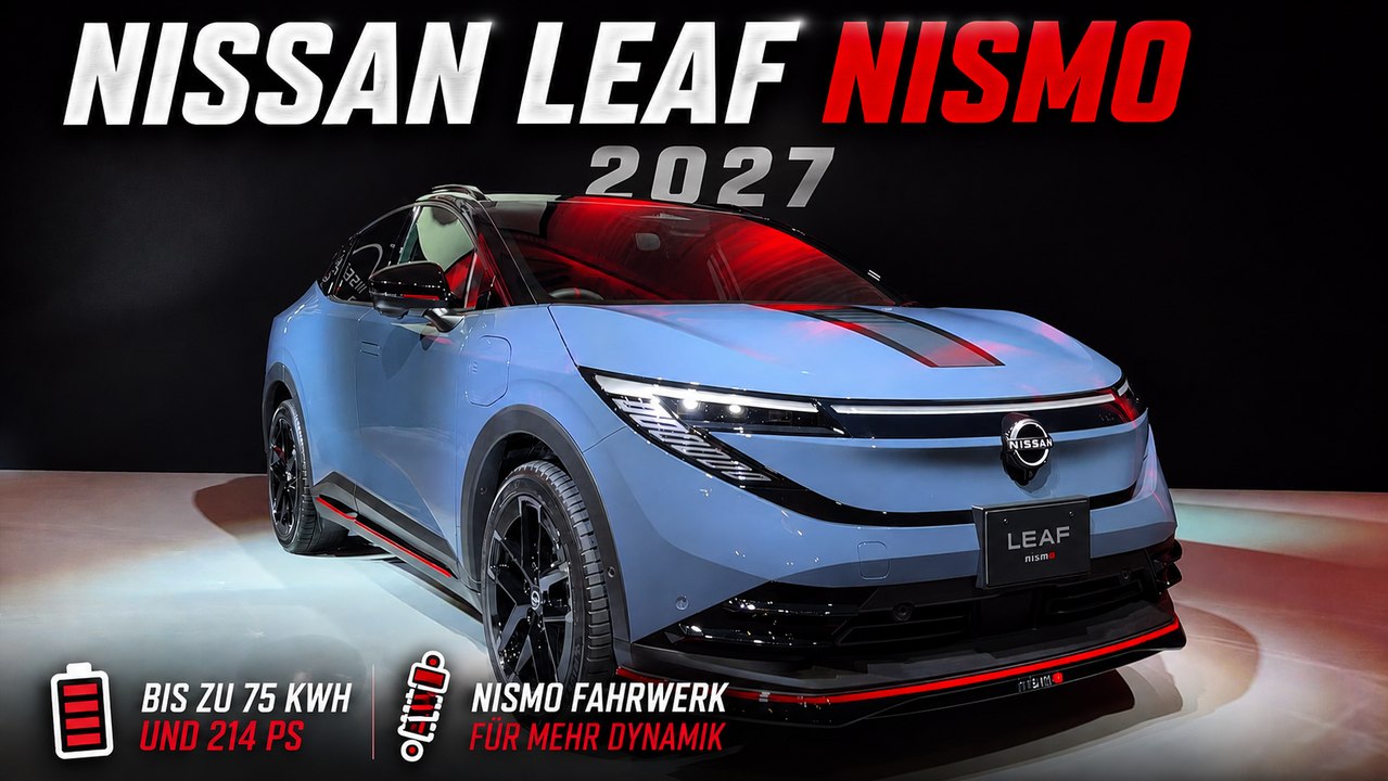 2027 Nissan Leaf Nismo: Alle Infos zum neuen Nismo-Topmodell