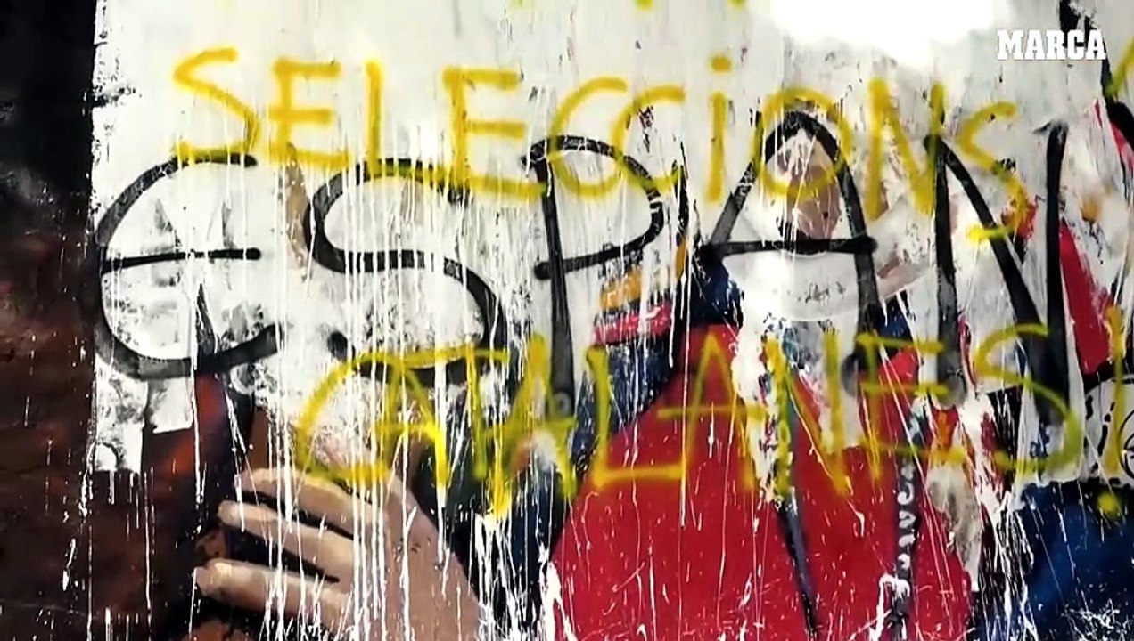 Vandalizan a las pocas horas el mural de TVBoy dedicado a Ferran Torres por su gol en el Mundial