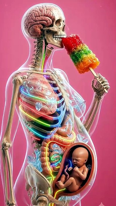 Your Baby Becomes Furious When You Eat That Colorful, Freezing
