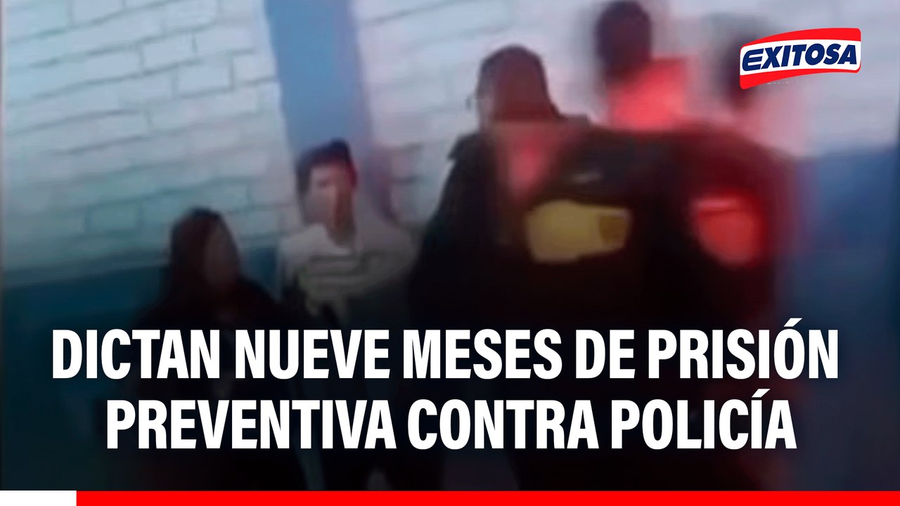 Nueve meses de prisión preventiva a policía que disparó a menor de 8 años en Huara