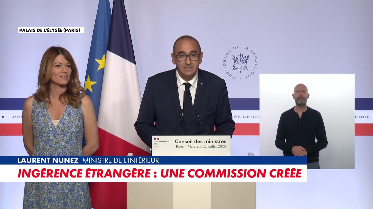 Laurent Nuñez annonce la création d'une commission pour contrer les ingérences étrangères