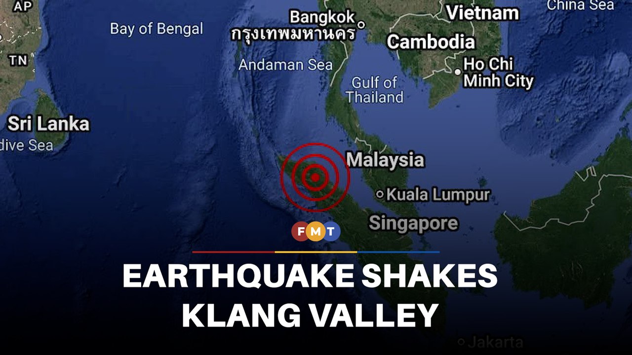 Tremors felt in Klang Valley after North Sumatra earthquake