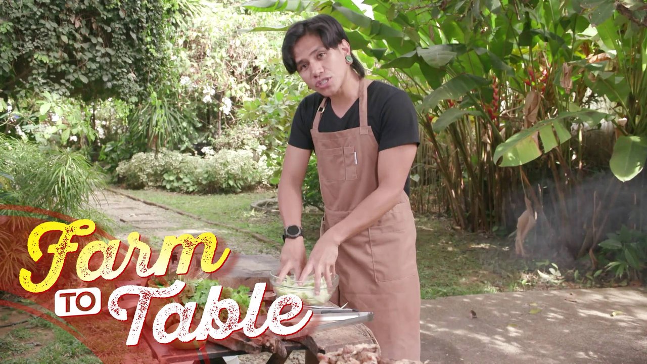 Grilled pork with ensaladang mangga recipe! | Farm To Table
