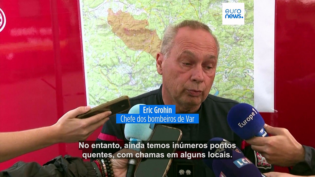 Dois bombeiros morrem em França durante combate a incêndio, fogo no sul do país foi controlado