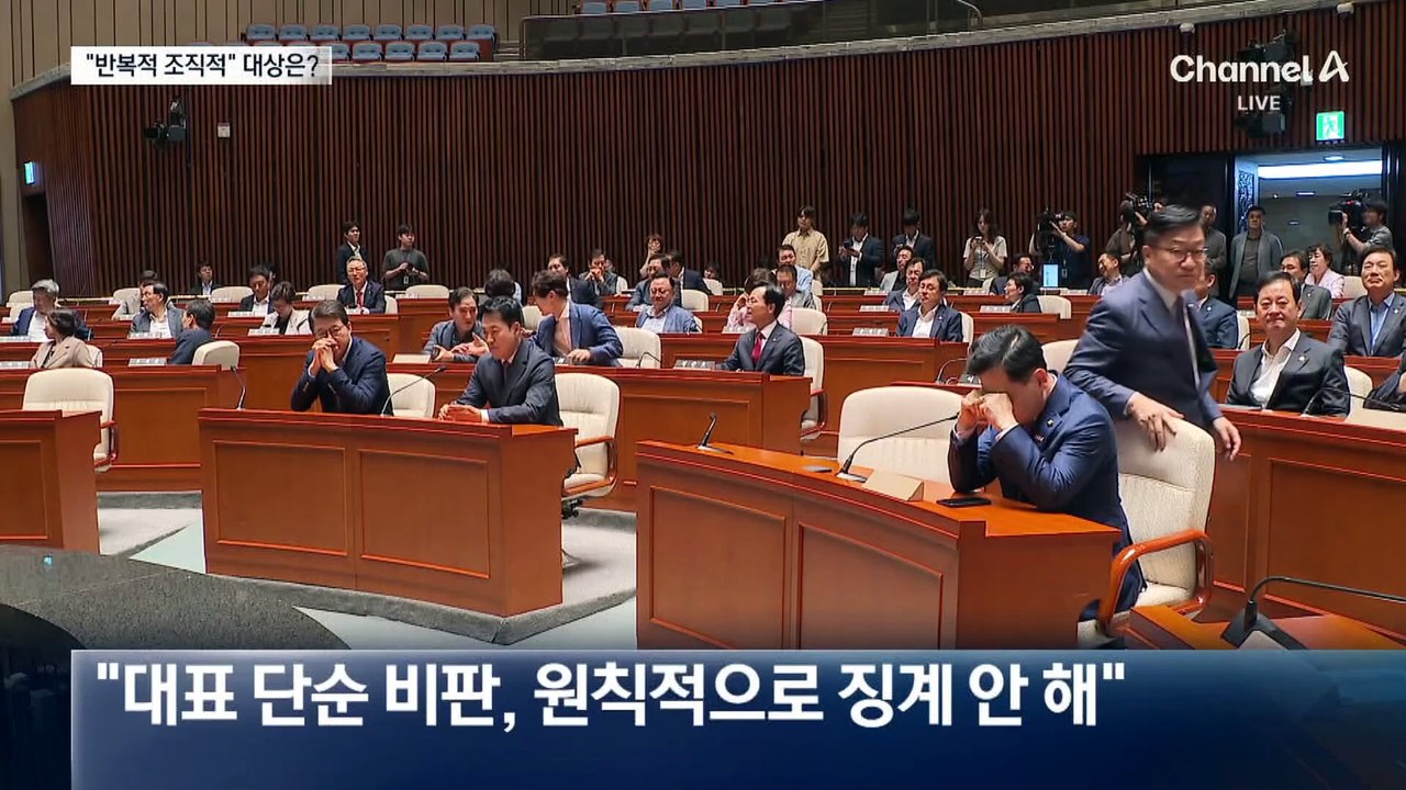 국민의힘 윤리위, ‘징계 기준’ 마련…“반복적·조직적” 대상은?