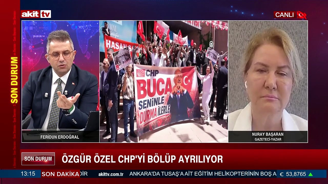 Gzt. Yzr. Nuray Başaran; CHP'deki bölünmeyi değerlendirdi