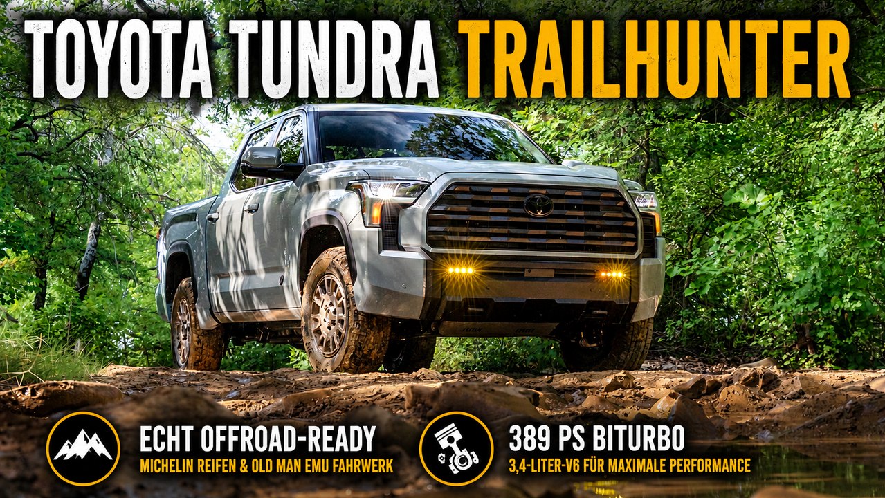 Toyota Tundra Trailhunter 2027: Mehr Gelände, mehr Abenteuer