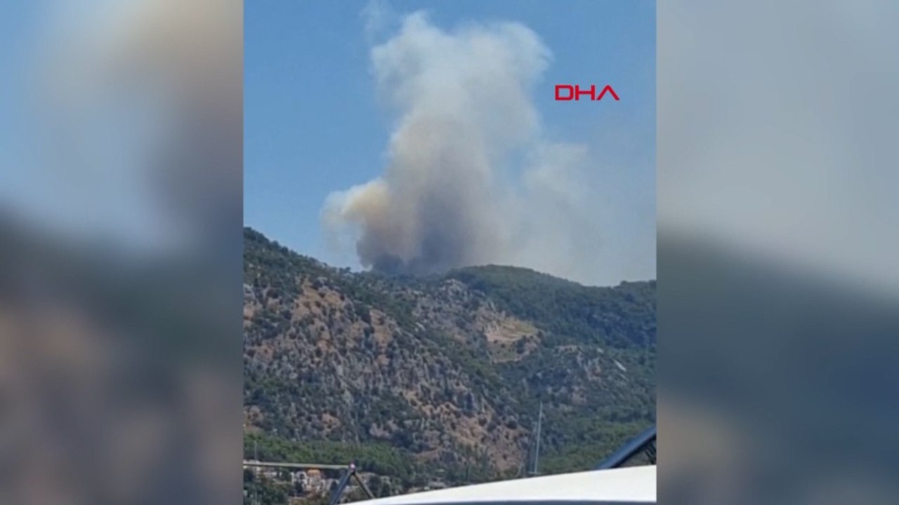 Muğla’da orman yangını