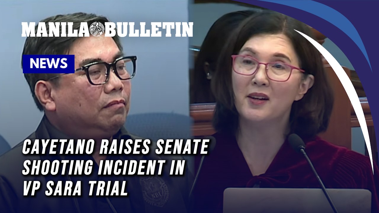 Cayetano raises Senate shooting incident in VP Sara trial
