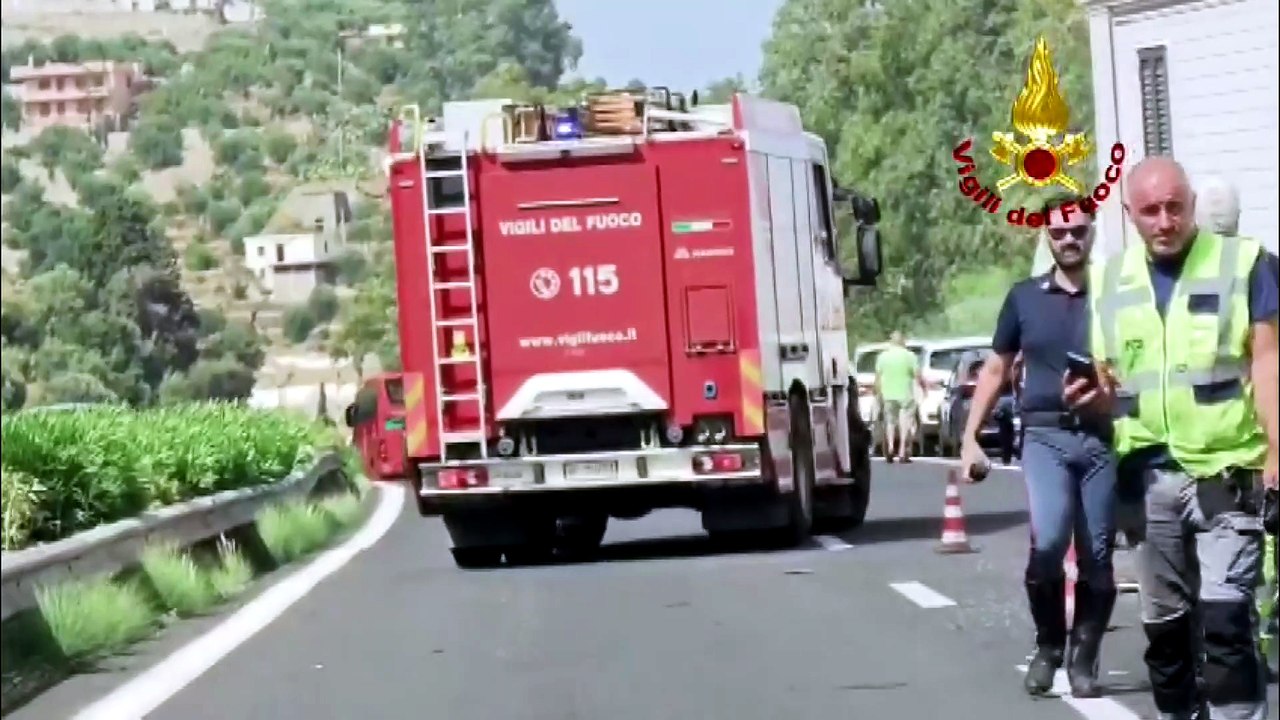 Schianto in autostrada ad Itala, grave camionista albanese