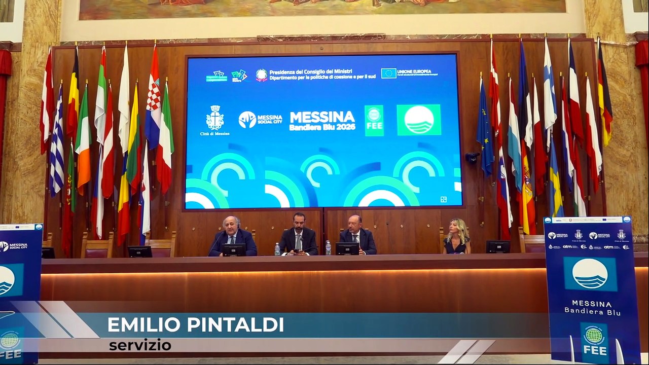 Bandiera blu, riconoscimenti per i comuni virtuosi consegnati a palazzo Zanca