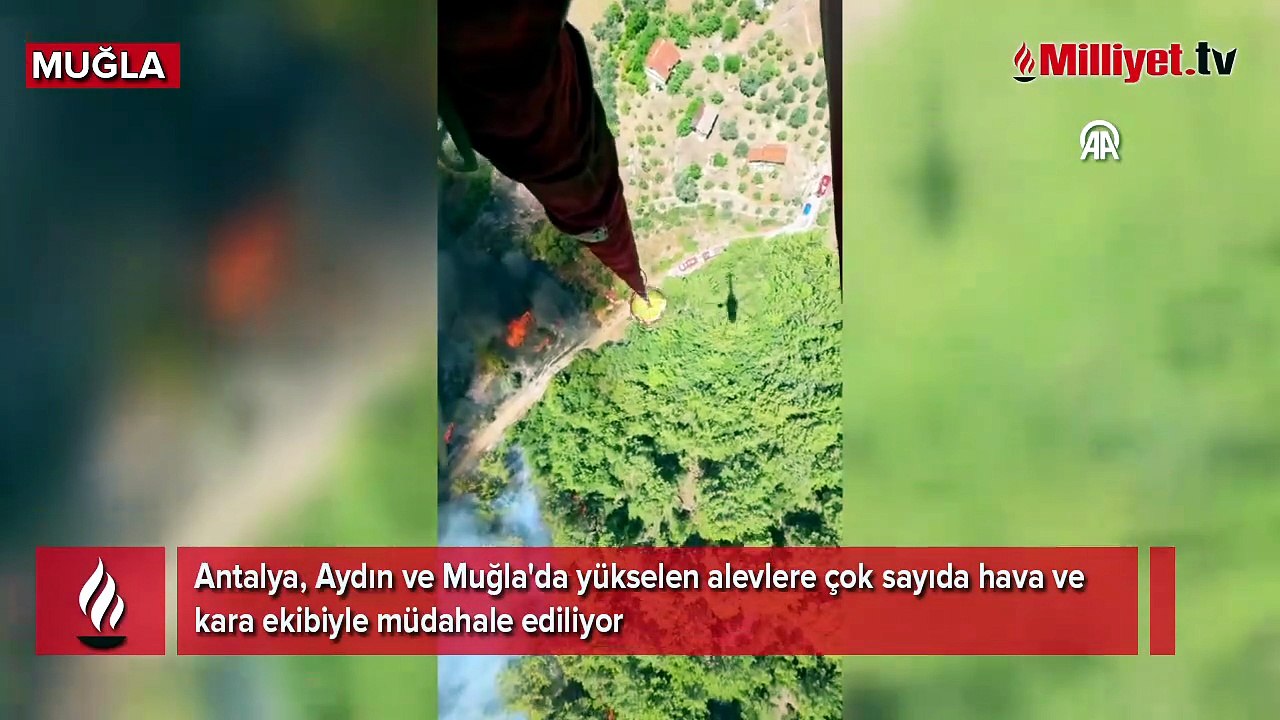 Aynı anda başladı! 3 ilde orman yangını