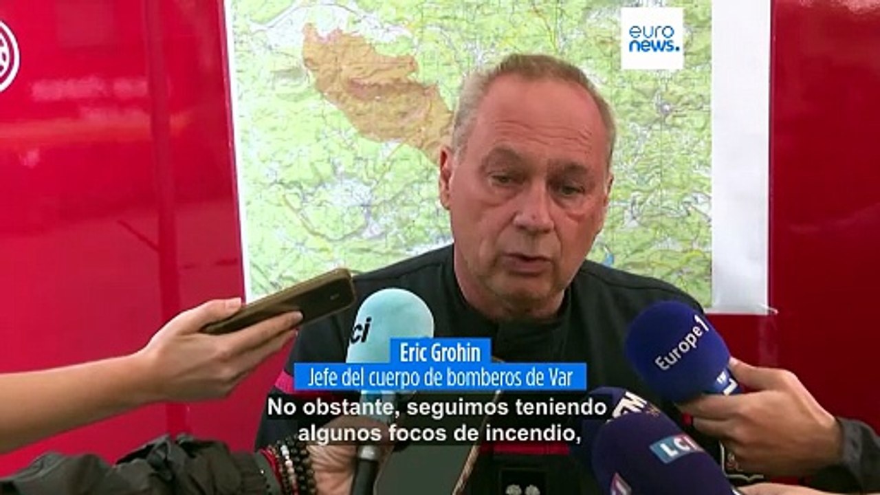 Los incendios golpean Francia y España: 2 bomberos muertos y miles de hectáreas arrasadas